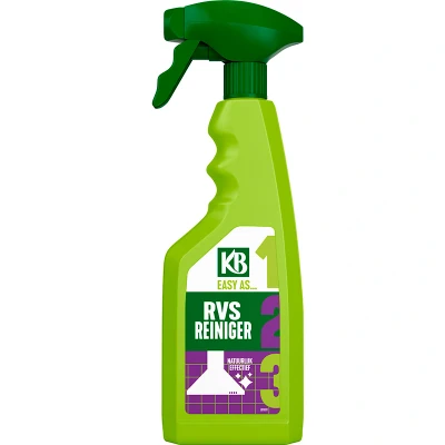 Afbeelding van KB Easy RVS Reiniger Spray 500 ml