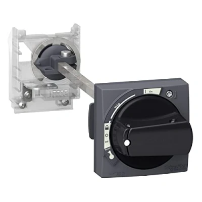Afbeelding van Schneider Electric, Accessoires voor aandrijftechnologie, Kit IP54 zwart handvat, voorste as GV2P