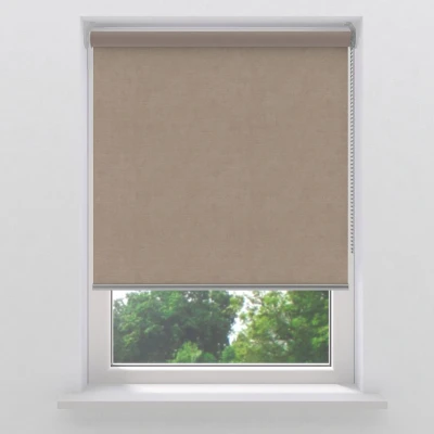 Afbeelding van Rolgordijn velvet Smart verduisterend Taupe 180x190cm (Taupe)