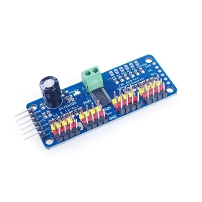 Afbeelding van ANGEEK PCA9685 16 kanaals 12 bits PWM servobestuurder I2C module IIC interface compatibel met Arduino robot en Raspberry Pi