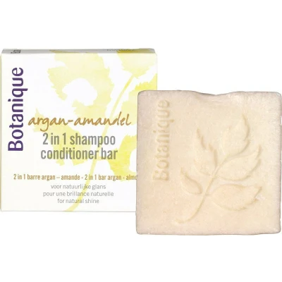 Afbeelding van Botanique Argan &amp; amandel shampoo /conditioner bar 2 in 1 100 g