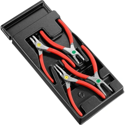 Afbeelding van Module 4 borgveertangen, rechte en gebogen bekken Circlips®