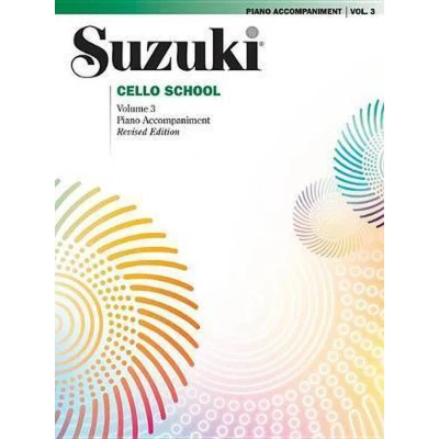Afbeelding van SUZUKI CELLO SCHOOL VOLUME 3 PIANO ACCOMPANIMENT REVISED EDITION