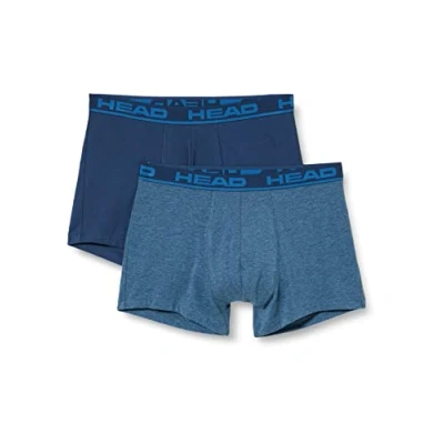 Afbeelding van Head 2ER PACK Stretch Onderbroeken, Heren, Maat: Small, Blau (blue heaven)