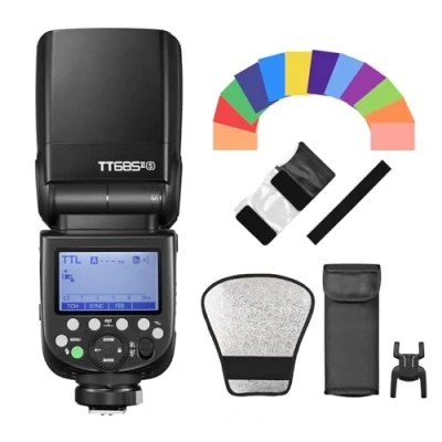 Afbeelding van Godox Thinklite TT685IIS TTL On Camera Speedlight 2.4G Wirelss X System Flash GN60 High Speed 1/8000s Vervanging voor Sony A77II A7RII A7R A58 ILCE6000L camera&#039;s