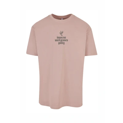 Afbeelding van Upscale by Mister Tee Justice Oversize Tshirt print, Heren, Maat: Small, Duskrose