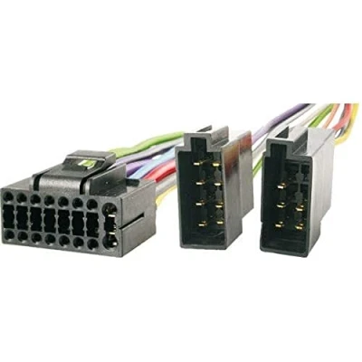 Afbeelding van Audioproject A295 Autoradio adapterkabel compatibel met JVC 16 pins stekker &gt; ISO bus KD ADV AV R LX DIN kabelboom