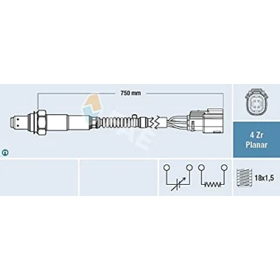 Afbeelding van Fae Lambda sonde 77650