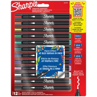 Afbeelding van Sharpie Creative Marker Assorted Colours 12pc