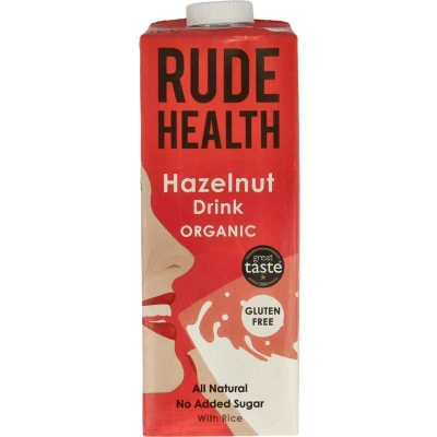 Afbeelding van Rude Health Hazelnootdrank Bio, 1000 ml