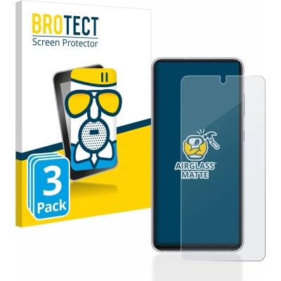 Afbeelding van BROTECT Antireflecterende Glas Screen Protector Mat voor Samsung Galaxy S21 FE 5G (3 Stuks) Schermbeschermer [Beschermglas Folie niet Gehard Glas]