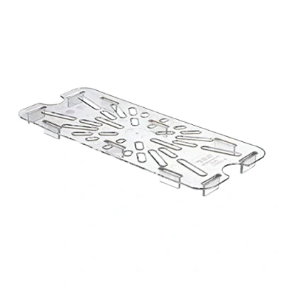Afbeelding van Cambro DM712 Polycarbonaat 1/3 Gastronorm Pan Afvoerplank, Helder
