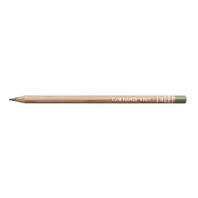 Afbeelding van Caran d&#039;Ache Luminance Colour potlood Artist kleurpotloden / 3 stuks/Pack Kleur: 225 Moss Green (6901.225)