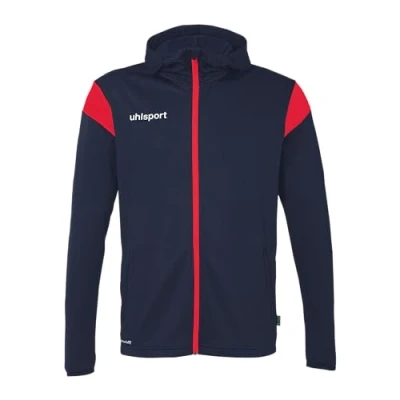 Afbeelding van Uhlsport Squad 27 Jas Met Kap Heren Marine / Rood Maat: M