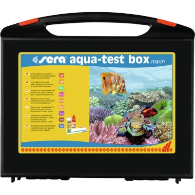 Afbeelding van Sera Walizka z testami aqua test box marin (+ Ca)