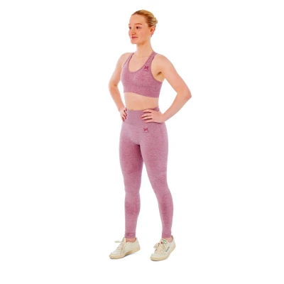 Afbeelding van Xtreme Sportswear Dames Sportset Sportlegging + Sporttop Roze L