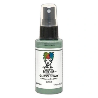 Afbeelding van Ranger Dina Wakley MEdia Gloss spray 59 ml Sage MDO76520 (09 21)