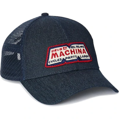 Afbeelding van DEUS Union Trucker cap Indigo