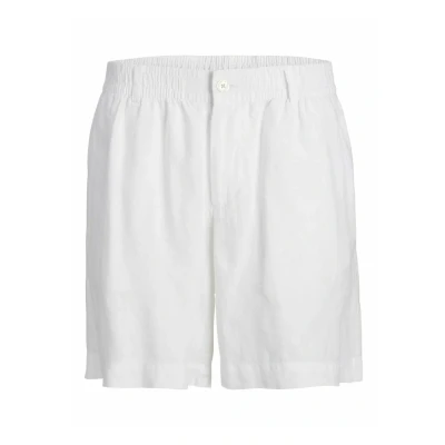 Afbeelding van Jack &amp; Jones Shorts, Heren, Maat: Medium, Bright white