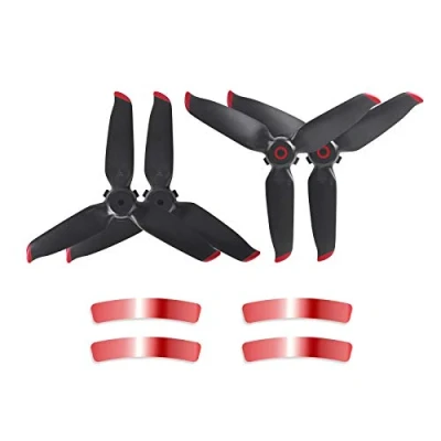 Afbeelding van Fututech Propeller voor DJI FPV reserveonderdeel FPV, accessoires drone, stille vlucht (Red Two Pairs)