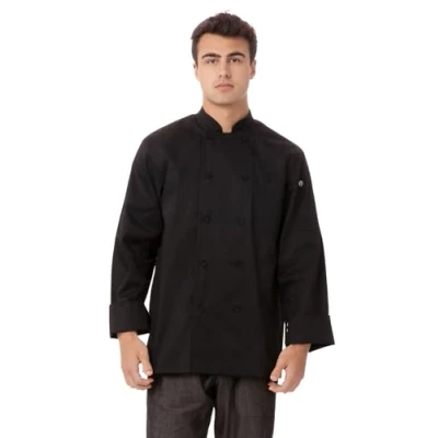 Afbeelding van Chef Works Heren JLLSBLKL Chefs Jassen, Zwart, Large