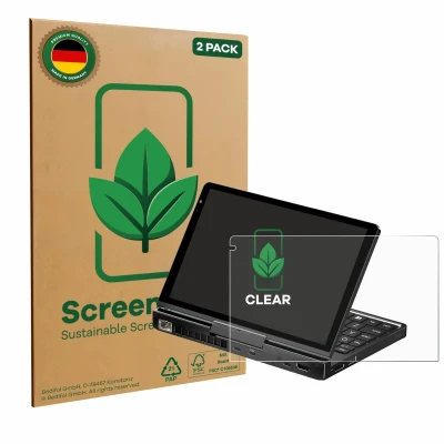 Afbeelding van ScreenLeaf Screenprotector voor GPD Pocket 4 Duurzame schermbescherming Folie Beschermfolie transparant (2 Stuks)
