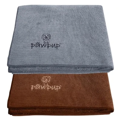 Afbeelding van PAWPUP Hondenhanddoek Super Absorberend 60x100cm Set van 2 microvezel huisdier handdoek voor honden katten en andere huisdieren