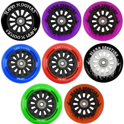 Afbeelding van Slamm Nylon core stuntstep wiel wit