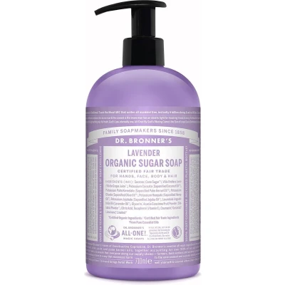 Afbeelding van Dr. Bronner&#039;s Lavendel Bio Sugar Soap