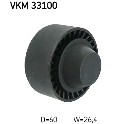 Afbeelding van Skf Geleiderol (poly) V riem VKM 33100