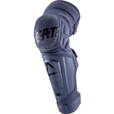 Afbeelding van Leatt 3DF Hybrid EXT Motorcross Knie/Scheenbeschermer, blauw, afmeting S M voor man