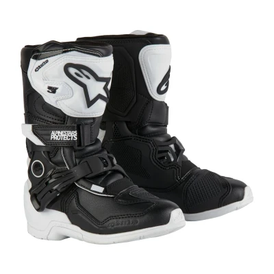 Afbeelding van Alpinestars 2024 Tech 3S Jeugd Crosslaarzen Wit / Zwart maat 28