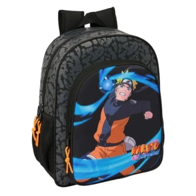 Afbeelding van Schoolrugzak Naruto Zwart 32 x 38 12 cm