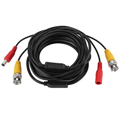 Afbeelding van BNC Kabel AHD video stroomkabel voor CCTV bewakingscamera bewakingssysteem, 2,1 mm gelijkstroomaansluiting (5 m, 10 15 20 m)