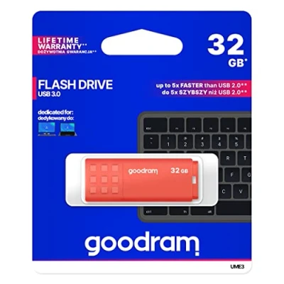 Afbeelding van Goodram UME3 0320O0R11 USB flash drive 32 GB Type A 3.2 Gen 1 (3.1 1) Oranje