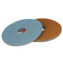 Afbeelding van Twister blauwe vloerpad 2 Stuks Blauw Dagelijkse High Traffic diamant