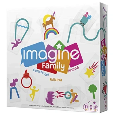 Afbeelding van Asmodee Cocktail Games Imagine Family Bordspel in het Spaans, kleur (CGIMFA01)