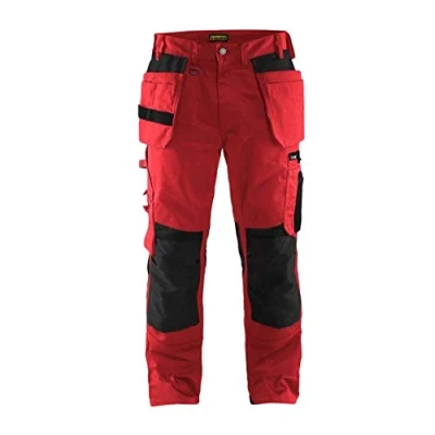 Afbeelding van Blaklader 1555 Werkbroek Rood/Zwart