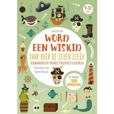 Afbeelding van Vaar over de zeven zeeën Word een wiskid