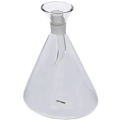 Afbeelding van Ibili Fles voor consumptie 500 ml van glas/roestvrij staal, transparant/zilver, 1/2L