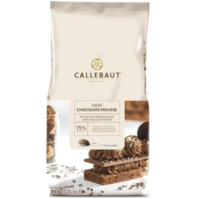 Afbeelding van Callebaut Chocolade Mousse poeder, Puur 800 gram