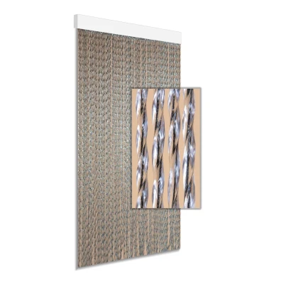 Afbeelding van DEGOR Vliegengordijn/deurgordijn Artikel 3 Zwart 100x230cm