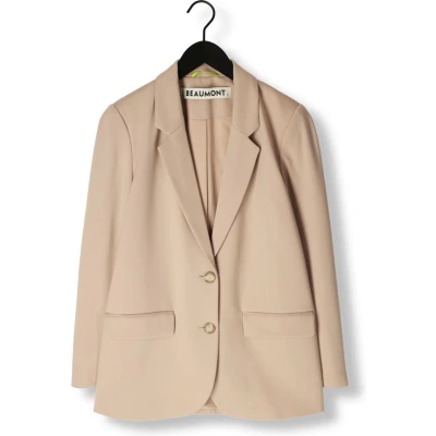 Afbeelding van Beaumont rechtvallende blazer Ash zand