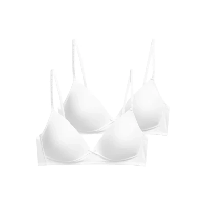 Afbeelding van Next 2 PACK Beugel BH voor kinderen, Maat: 60xAA, White