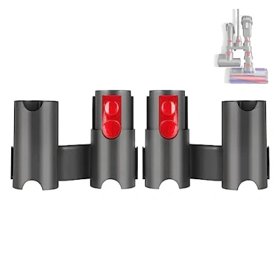 Afbeelding van 2 STKS Opslag Beugel Houders Accessoires Houder Voor Dyson V7 V8 V10 V11 V12 V15 Outsize Draadloze Stok Stofzuiger, Docking Station Wall Mount Bijlagen