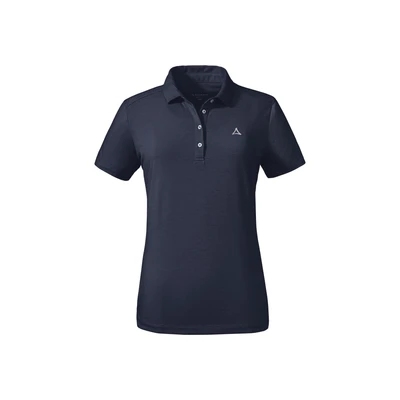 Afbeelding van Schöffel Dames poloshirt CIRC Tauron, navy blazer, 38