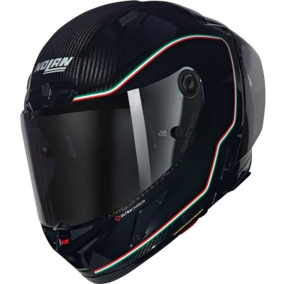Afbeelding van Nolan X 804 RS Ultra Carbon Asso Di Picche Helm, zwart wit rood groen, afmeting S voor man