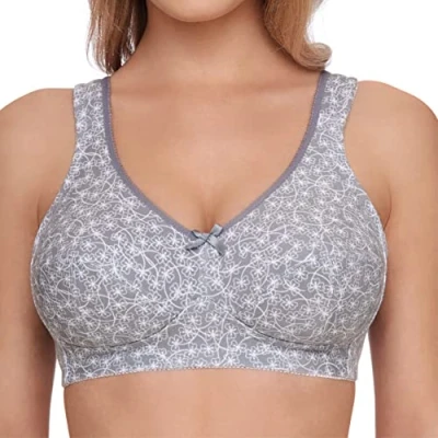 Afbeelding van Susa Compacte beugelloze beha voor dames, grijs (024), 90C