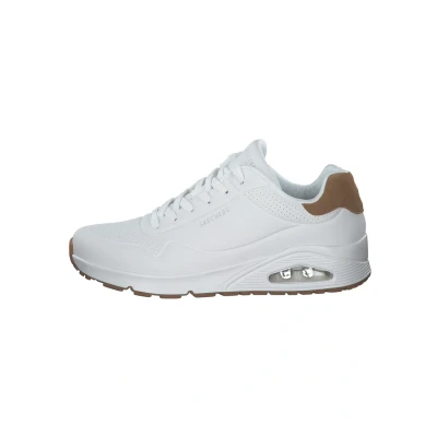 Afbeelding van Skechers UNO Suited On Air Sneakers voor heren, Wit weelderige tuin, 42.5 EU