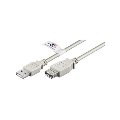Afbeelding van Goobay USB 2.0 Hi Speed Extension Cable with Certificate, Grey 5 m